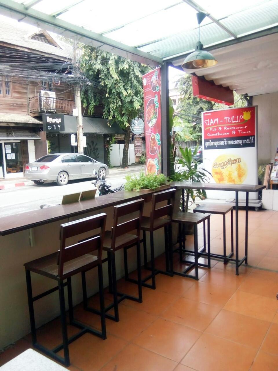 Siam Tulip Guesthouse & Restaurant Chiang Mai Exterior foto